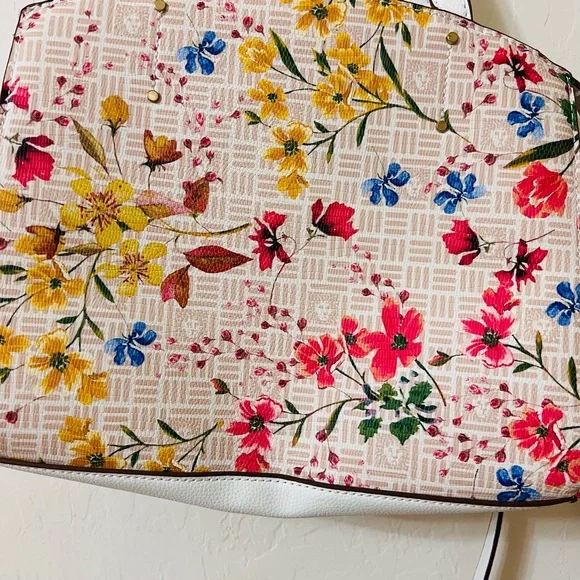Anne Klein Multicolor Floral Shoulder Bag - Picture 8 of 12